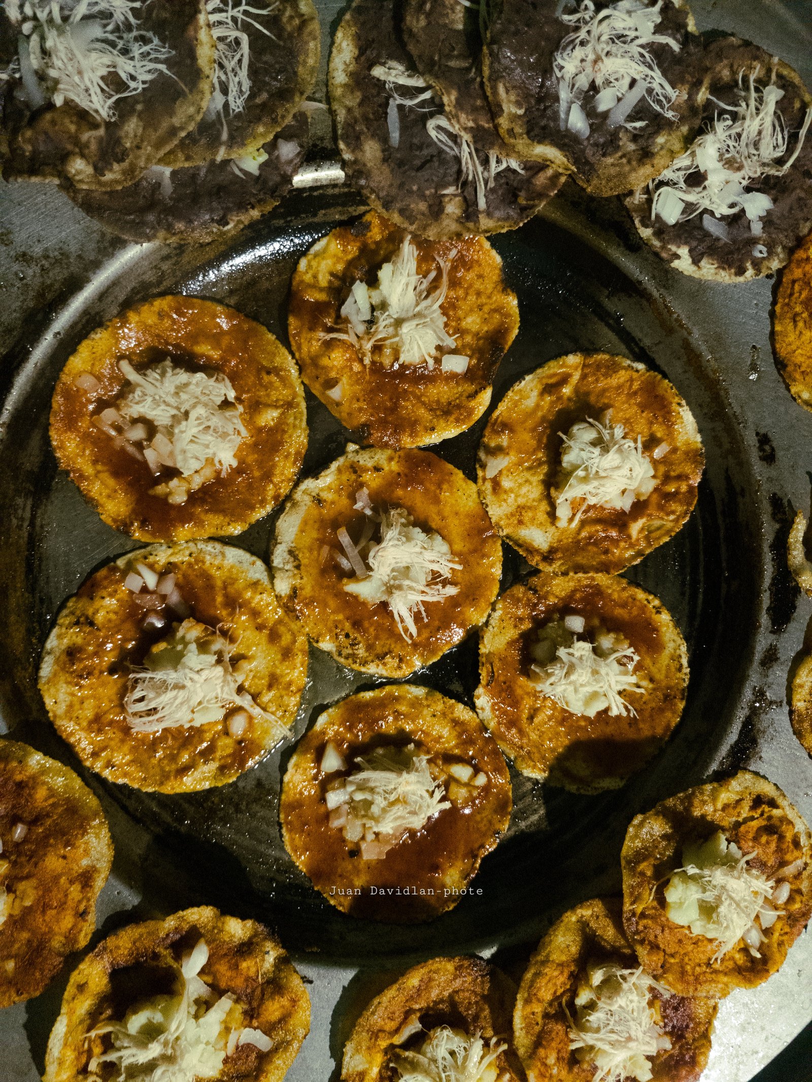 Auténticas garnachas en el comal